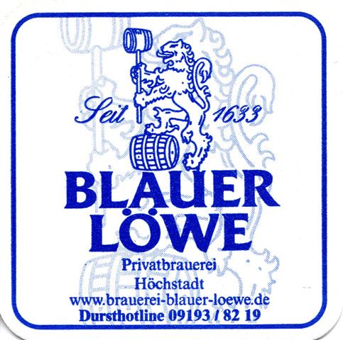 hoechstadt erh-by blauer lwe quad2a (185-blauer lwe-blau) 